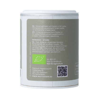 Mattisson Organic Ceylon Kaneel 35.00 Gram