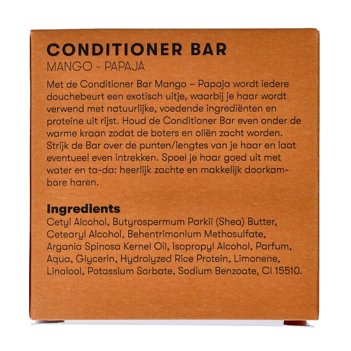 Shampoobars Conditioner bar mango papaja 45.00 Gram