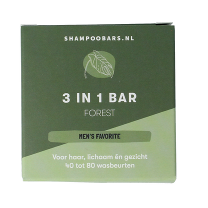 Shampoobars 3-in-1 Bar forest 60.00 Gram