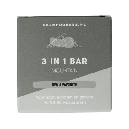 Shampoobars 3-in-1 Bar mountain 60.00 Gram