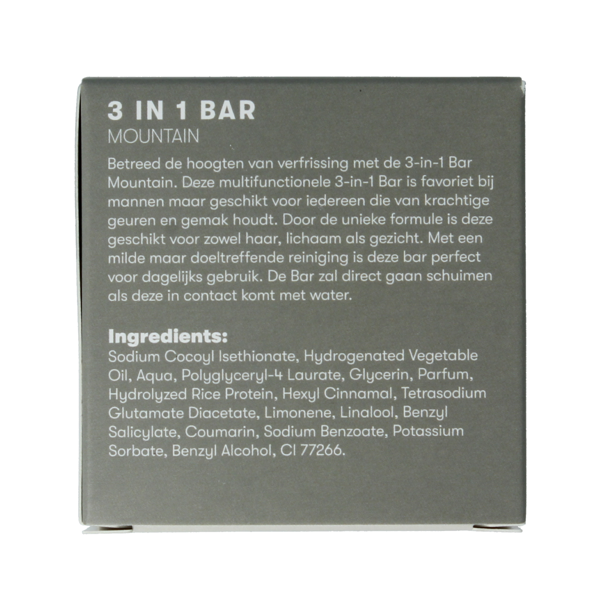 Shampoobars 3-in-1 Bar mountain 60.00 Gram