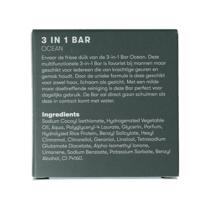 Shampoobars 3-in-1 Bar ocean 60.00 Gram