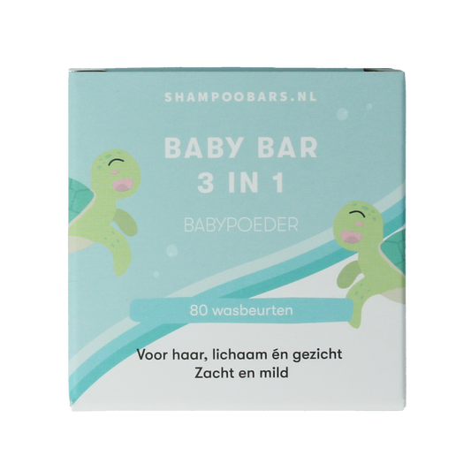 Solyd 3-in-1 Baby bar babypoeder 60.00 Gram