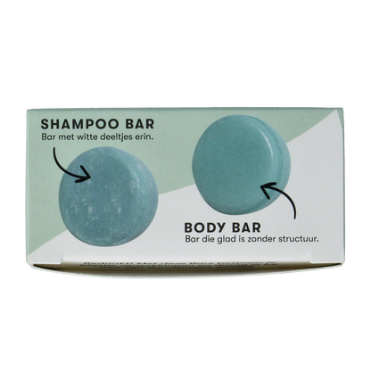 Shampoobars Mini shampoo & body bar eucalyptus & tea tree 20.00 Gram