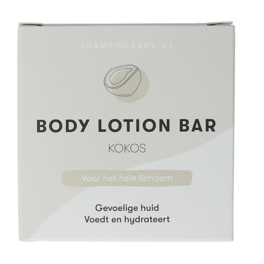 Shampoobars Body lotion bar kokos 45.00 Gram