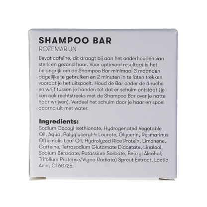 Shampoobars Shampoo bar rozemarijn 60.00 Gram