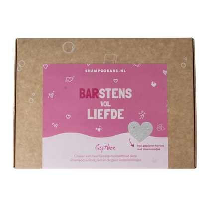 Shampoobars Giftbox barstens vol liefde 1.00 Set