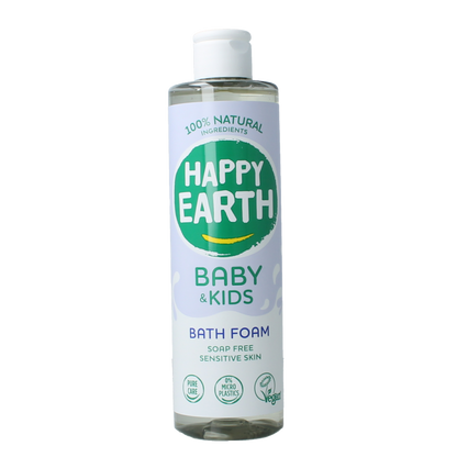 Happy Earth Badschuim voor baby en kids 300 Milliliter