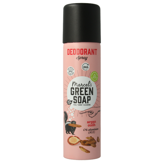 Marcel's Green Soap Deospray argan oudh 150 Milliliter
