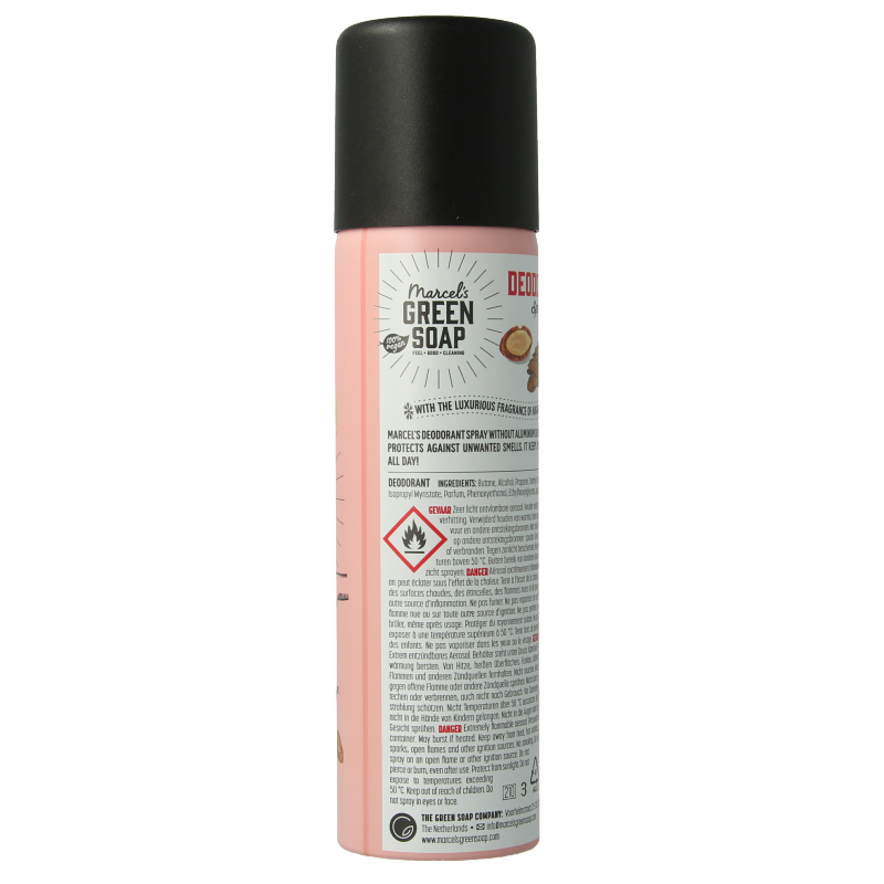 Marcel's Green Soap Deospray argan oudh 150 Milliliter