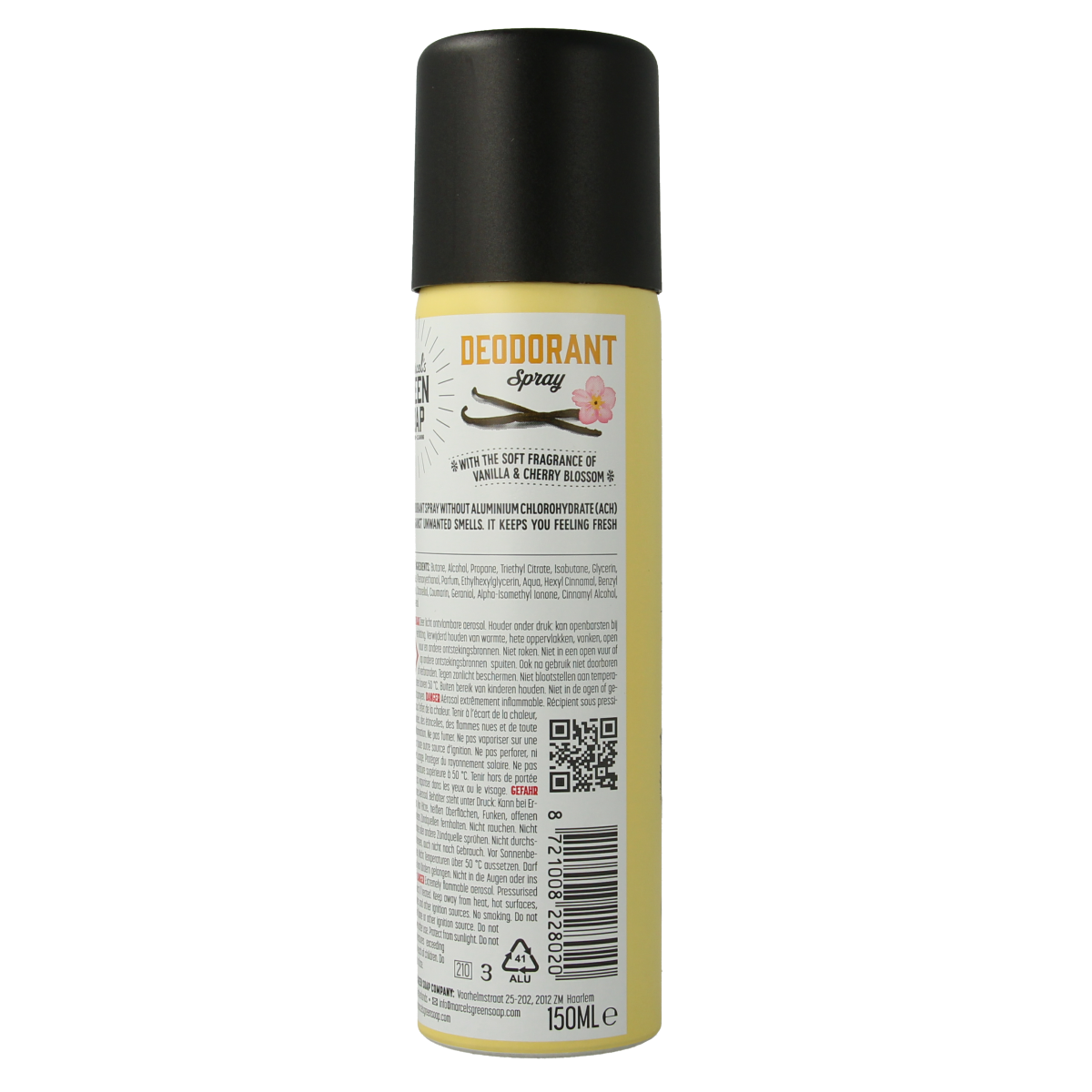 Marcel's Green Soap Deospray vanilla cherryblossom 150.00 Milliliter