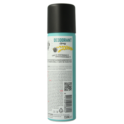 Marcel's Green Soap Deospray mimosa black currant 150 Milliliter