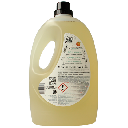 Marcel's Green Soap Wasmiddel kleur perzik & jasmijn 3 Liter