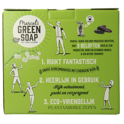 Marcel's Green Soap Giftbox argan & oudh 1 Stuks