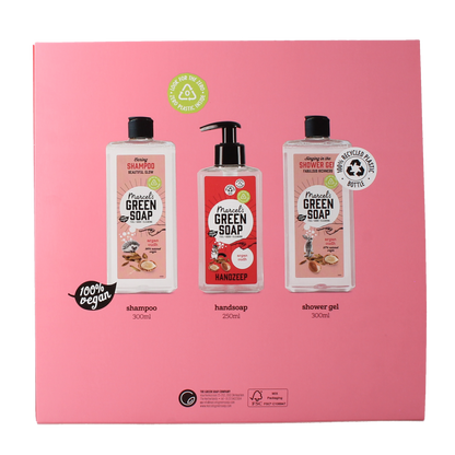 Marcel's Green Soap Giftbox argan & oudh 1.00 Stuks