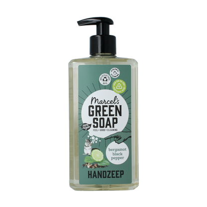 Marcel's Green Soap Handzeep bergamot & black pepper 500 Milliliter