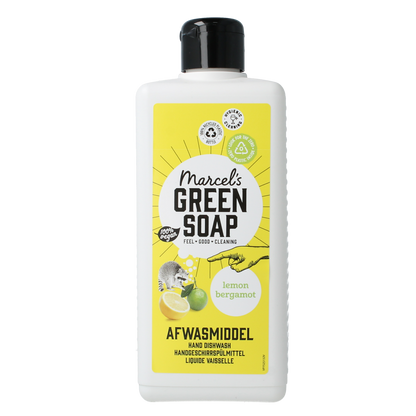 Marcel's Green Soap Afwasmiddel lemon & bergamot 500.00 Milliliter