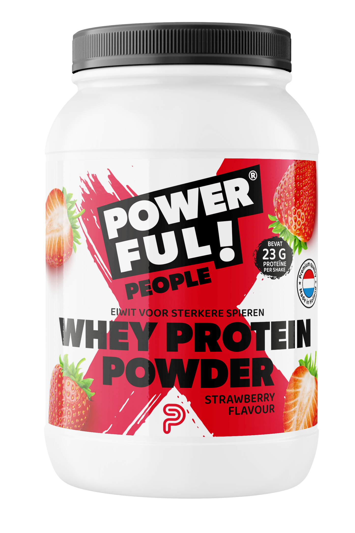 Powerful People  Whey protein powder strawberry 400.00 Gram