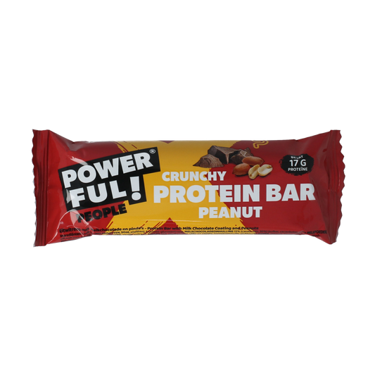 Powerful People  Proteine reep peanut 55.00 Gram