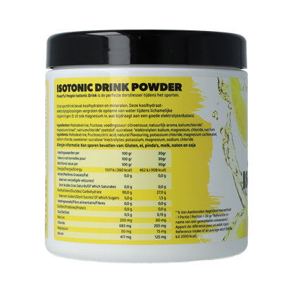 Powerful People  Isotonic drink powder lemon flavour 250.00 Gram