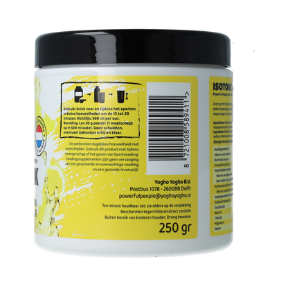 Powerful People  Isotonic drink powder lemon flavour 250.00 Gram