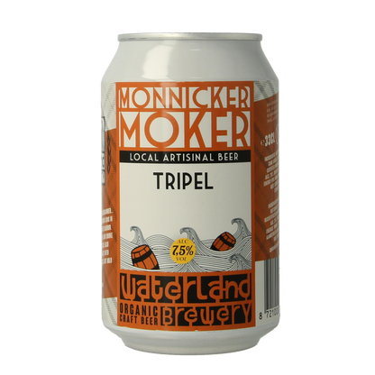 Waterland Brewery Tripel monnicker moker bio 330 Milliliter