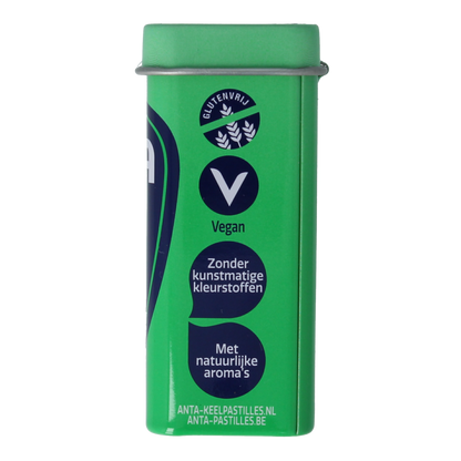 Anta Refresh eucalyptus menthol extra sterk suikervrij 72 Gram