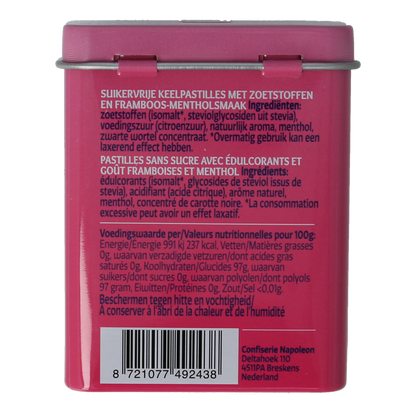 Anta Refresh framboos 72 Gram