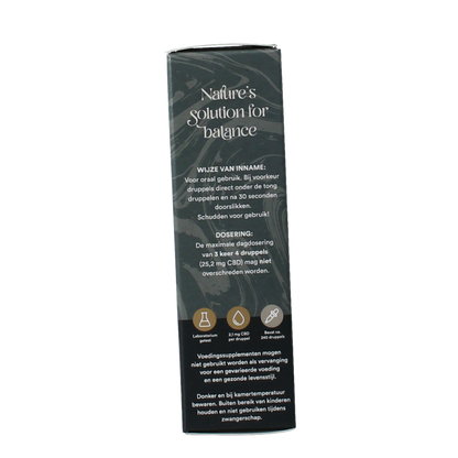 Zendrops CBD olie 5% hennepzaadolie 10.00 Milliliter
