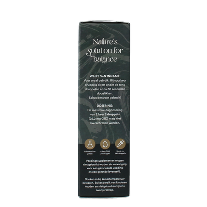 Zendrops CBD olie 10% hennepzaadolie 10.00 Milliliter