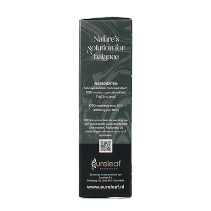 Zendrops CBD relieve oil original 20% 10 Milliliter