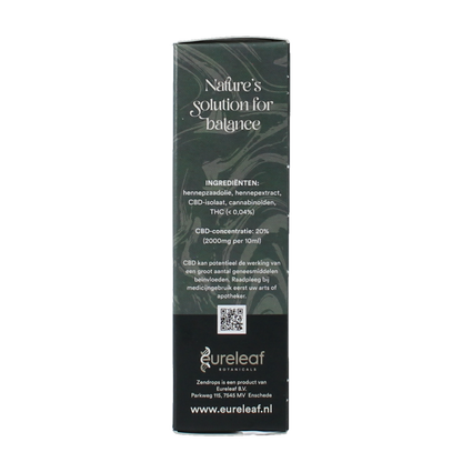 Zendrops CBD olie 20% hennepzaadolie 10.00 Milliliter