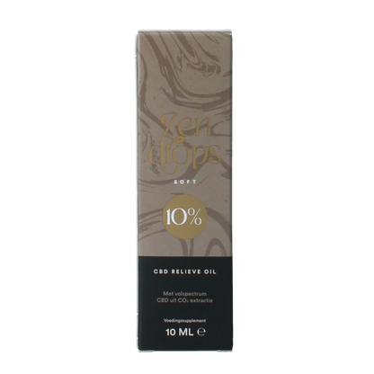 Zendrops CBD relieve oil soft 10% 10 Milliliter