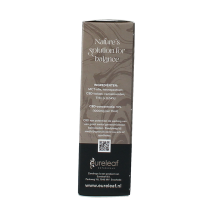 Zendrops CBD olie soft 10% 10.00 Milliliter