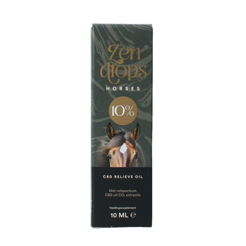 Zendrops CBD relieve oil horses 10% 10 Milliliter
