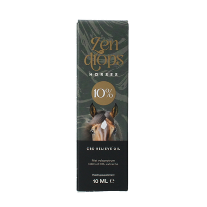 Zendrops CBD relieve oil horses 10% 10 Milliliter