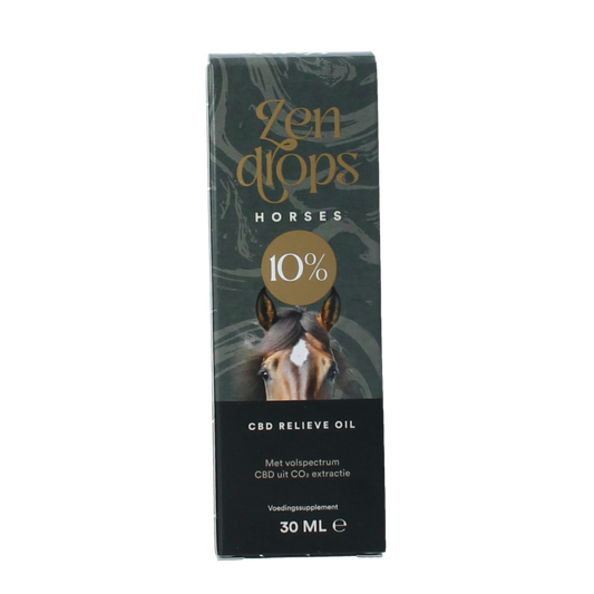 Zendrops CBD relieve oil horses 10% 30 Milliliter