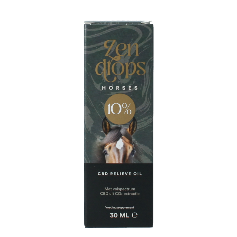 Zendrops CBD relieve oil horses 10% 30 Milliliter
