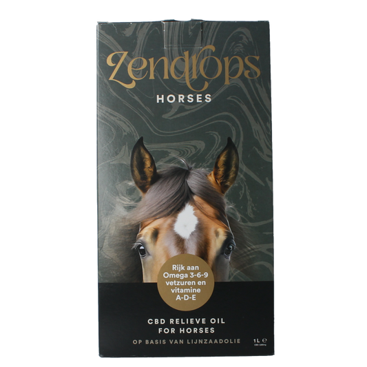Zendrops CBD relieve oil horses 1 Liter