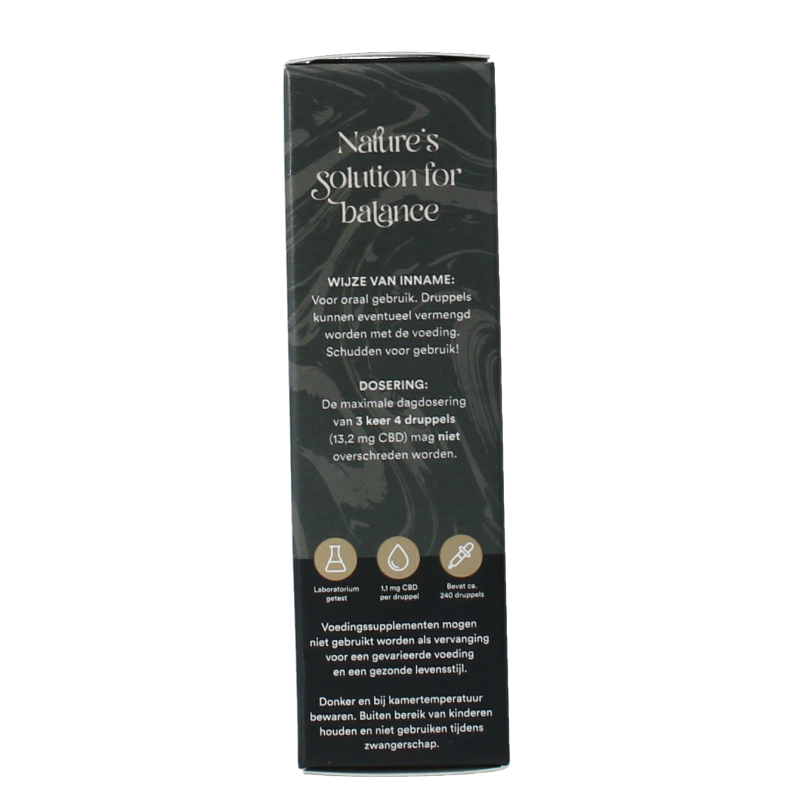 Zendrops CBD relieve oil pets 2.5% 10 Milliliter