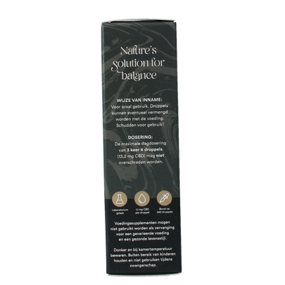 Zendrops CBD olie huisdieren 2.5% hond en kat 10.00 Milliliter