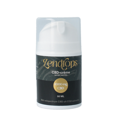 Zendrops CBD creme 2000mg liposomale 50.00 Milliliter