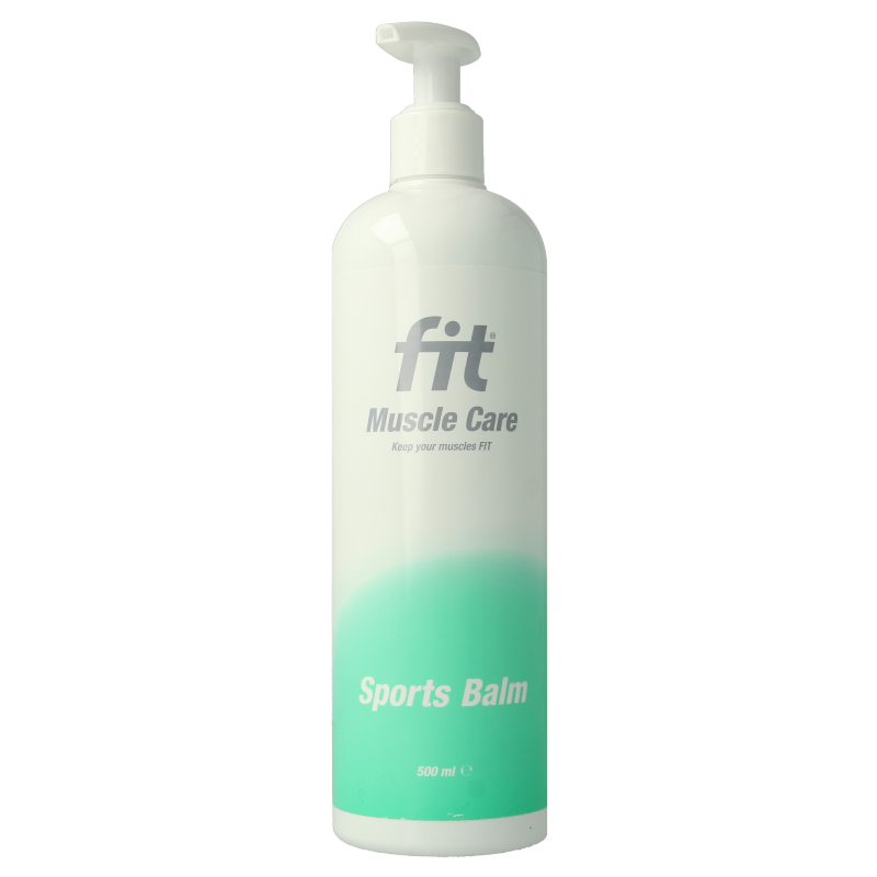 F.I.T Muscle care  Sportsbalm flacon + pomp 500 Milliliter