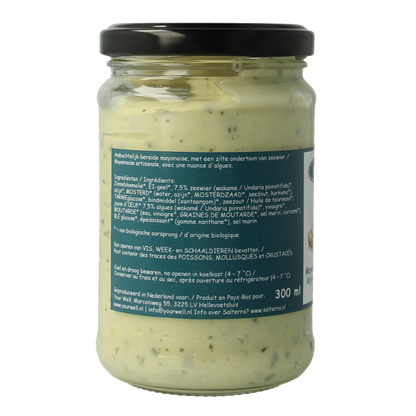 Salterra Mayonaise met wakame bio 300 Milliliter