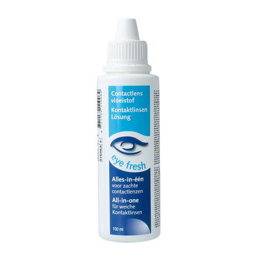Eyefresh Alles in een lenzenvloeistof zachte lezen 100.00 Milliliter