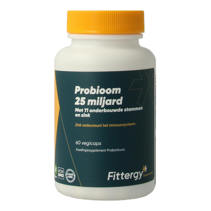 Fittergy Probioom kuur 25 miljard 60 Vegetarische capsules