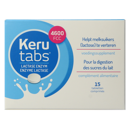 Kerutabs Lactase enzym 4600 FCC 15.00 Tabletten