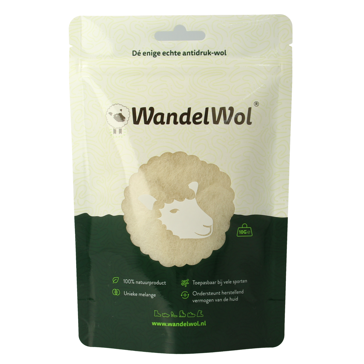 Wandelwol Antidruk-wol 10.00 Gram