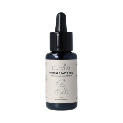 Darvita D3 kokosolie baby & kind 30.00 Milliliter