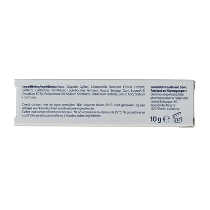 Dentinox Tand gel 10 Gram
